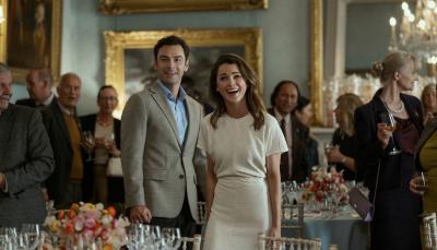 Keri Russell and Aidan Turner in 'The Diplomat' Season 3