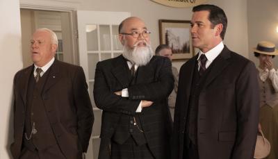 Yannick Bisson and Paul Sun-Hyung Lee in 'Murdoch Mysteries' Season 19 