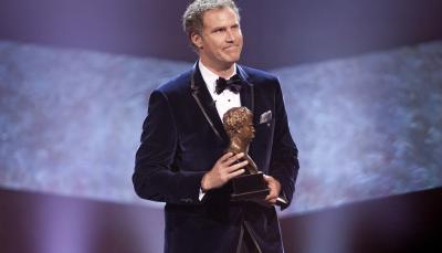 Will Ferrell accepting the 2011 Mark Twain Prize for American Humor. (Photo: PBS/Scott Suchman) 