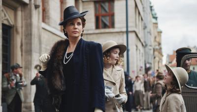 Sofia Helin as Märtha in 'Atlantic Crossing'