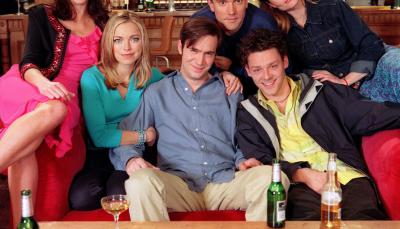 The ensemble cast of Coupling (Image courtesy of Hartswood Films and BBC)