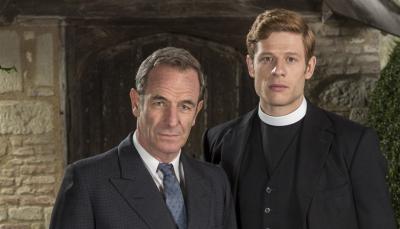 James Norton and Robson Green in "Grantchester" (Photo: ITV)