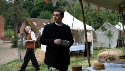 Tom Brittany as Rev Will Davenport in 'Grantchester'
