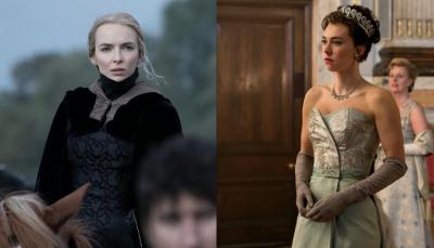Jodie Comer in "The Last Duel" and Vanessa Kirby in "The Crown" (Photo: 20th Century Studios/Netflix)