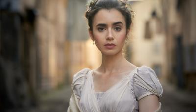 Lily Collins as Fantine  (Photo: Robert Viglasky/Lookout Point for BBC One and MASTERPIECE)