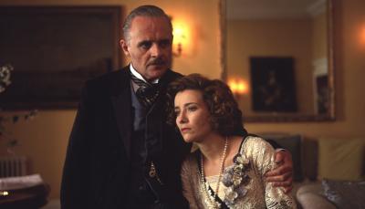 Anthony Hopkins and Emma Thompson in "Howard's End" (Courtesy of Ivory Merchant Productions)