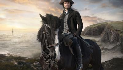 This is the most "Poldark"-ish photo I've ever seen. (Photo: Courtesy of Robert Viglasky/Mammoth Screen for MASTERPIECE)