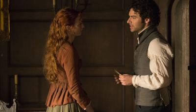 Ross and Demelza's relationship needs some work. (Photo: Courtesy of Mammoth Screen for BBC and MASTERPIECE)