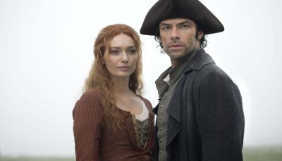 Ross and Demelza in "Poldark" Season 2 (Photo:  Courtesy of Adrian Rogers/Mammoth Screen for BBC and MASTERPIECE)