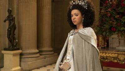 India Amarteifio as Young Queen Charlotte in 'Queen Charlotte: A Bridgerton Story'
