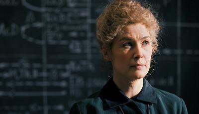 Rosamund Pike as Marie Curie in 'Radioactive'