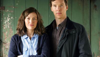 Benedict Cumberbatch and Kelly Macdonald in "The Child in Time" (Credit: Courtesy of Pinewood Television, SunnyMarch TV and MASTERPIECE for BBC One and MASTERPIECE)