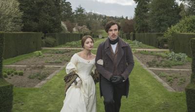 Victoria and Albert out on a stroll. (Photo: Courtesy of ITV Plc)