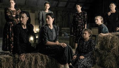 Michelle McLeod stars as Mejal, Sheila McCarthy as Greta,Liv McNeil as Neitje, Jessie Buckley as Mariche, Claire Foy as Salome, Kate Hallett as Autje, Rooney Mara as Onaand Judith Ivey as Agatain director Sarah Polley’s film,WOMEN TALKING