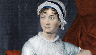 A portrait of the authoress herself, Jane Austen 