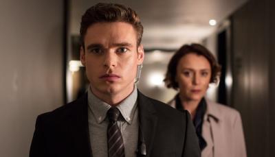 Richard Madden and Keeley Hawes in "Bodyguard" (Photo: BBC)