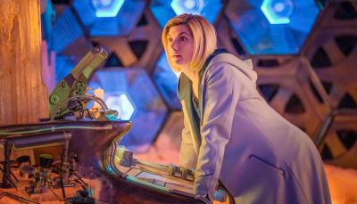 Jodie Whittaker in "Doctor Who" (Photo Credit: Sophie Mutevelian/BBC America)