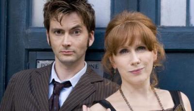 David Tennant and Catherine Tate in "Doctor Who" Season 4. (Photo: BBC)