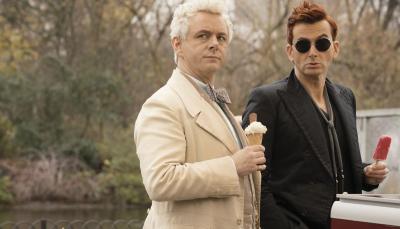 Michael Sheen and David Tennant in "Good Omens" (Photo: Amazon Prime Video)