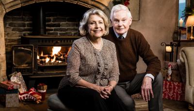 Derek Jacobi and Anne Reid in the "Last Tango" Holiday Special (Photo: Courtesy of BBC/Red Productions/Gary Moyes)