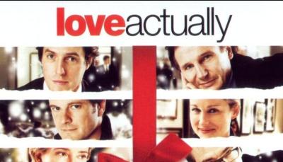 The love actually poster, or most of it anyway. (Photo: Universal Pictures)