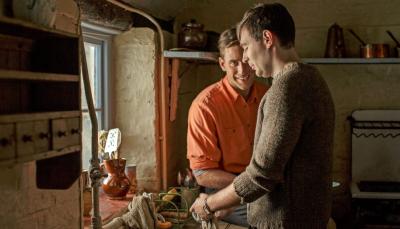 James McArdle and Oliver Jackson-Cole in "Man in an Orange Shirt" (Photo: BBC)