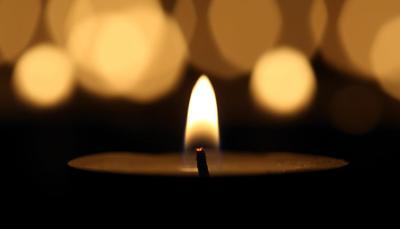 In Memoriam candle