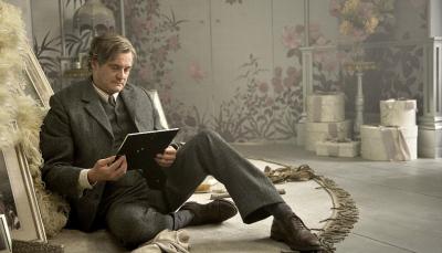 Colin Firth as the grieving Archibald Craven in “The Secret Garden.” Courtesy Elevation Pictures