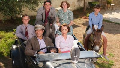 The cast of "The Durrells in Corfu"  (Photo Credit: Courtesy of Joss Barratt for Sid Gentle Films & MASTERPIECE)