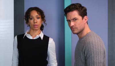 Ben Aldrich and Pearl Mackie in "The Long Call" (Photo: ITV)