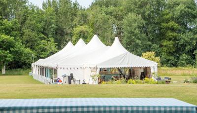The Great British Baking Show's famous tent 