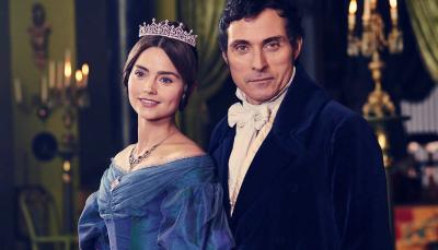 Jenna Coleman and Rufus Sewell in "Victoria" (Photo:  Courtesy of ITV Plc/MASTERPIECE) 