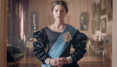 Jenna Coleman as Queen Victoria (Photo: Courtesy of ITV/Screenshot via YouTube)