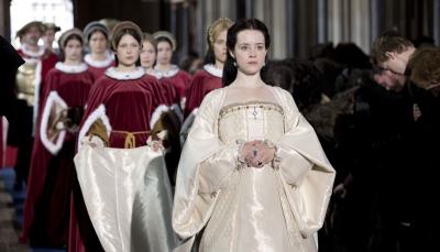 Claire Foy as Anne Boleyn in 'Wolf Hall' Season 1