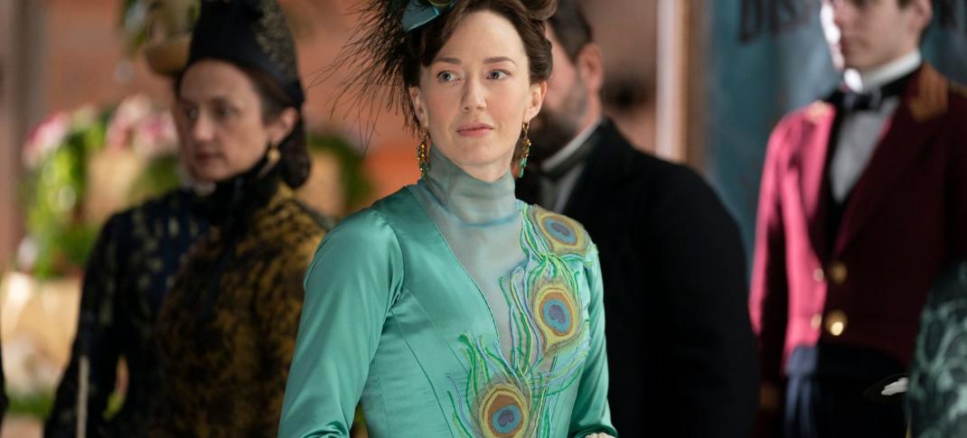 Carrie Coon as Bertha Russell in HBO's 'The Gilded Age' Season 1 