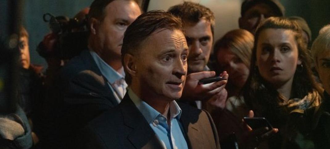 Robert Carlyle as Prime Minister Robert Sutherland in COBRA Season 1