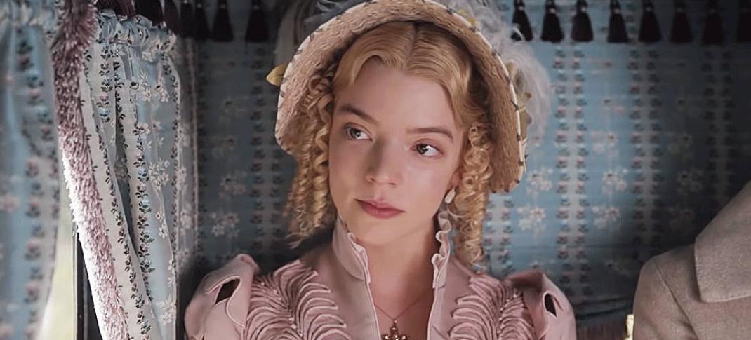 Anya Taylor-Joy as Emma, handsome, clever, rich, clueless. Courtesy Focus Point.