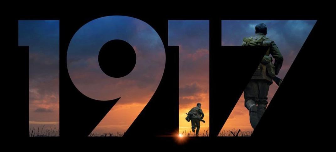 The title card for "1917" (Photo: Image courtesy of Universal Pictures)
