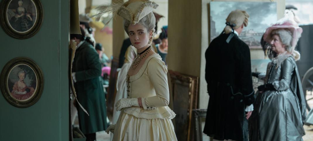 Alice Englert in Starz's "Dangerous Liaisons"