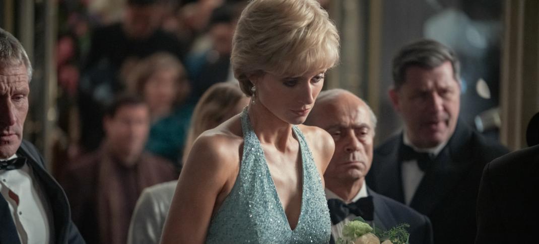Elizabeth Debicki as Diana in The Crown Season 5