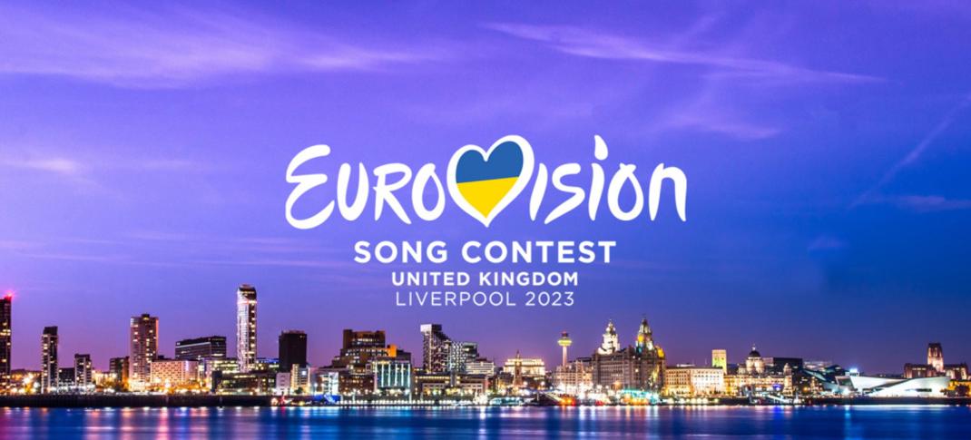 Picture shows: Eurovision 2023 Official Liverpool Graphic 