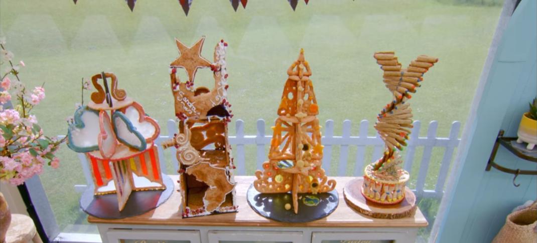 Picture shows: All four Kroken Showstoppers from The Great British Baking Show Collection 10's Semi-Final