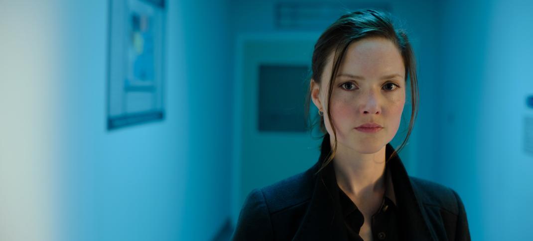 Picture shows: Holliday Grainger as DCI Rachel Carey in 'The Capture'
