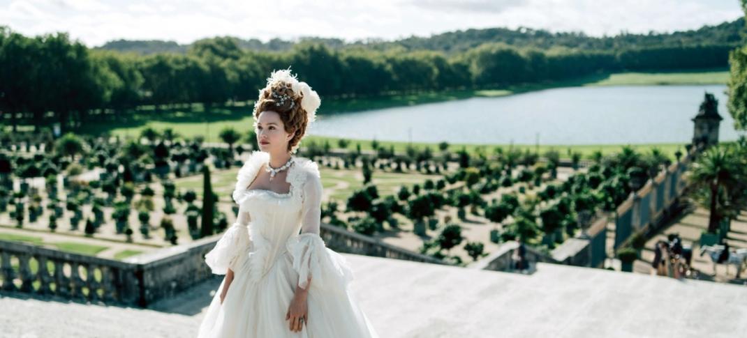 Picture shows: Emilia Schüle as Marie Antoinette in 'Marie Antoinette'