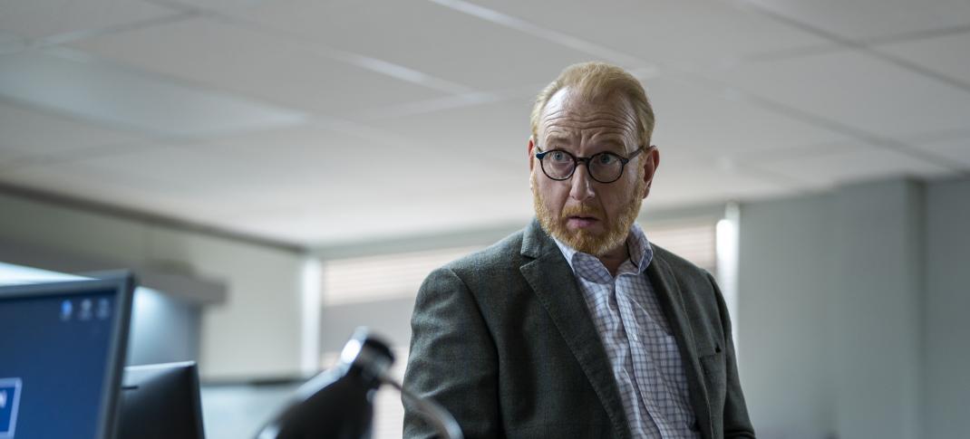 Picture shows: Adrian Scarborough as DI Max Arnold in 'The Chelsea Detective' Season 1