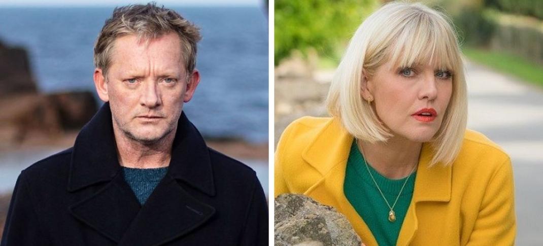 Picture shows: 'Shetland' lead actor Douglas Henshall as DI Jimmy Perez will be replaced by 'Agatha Raisin' star Ashley Jensen as DI Ruth Calder