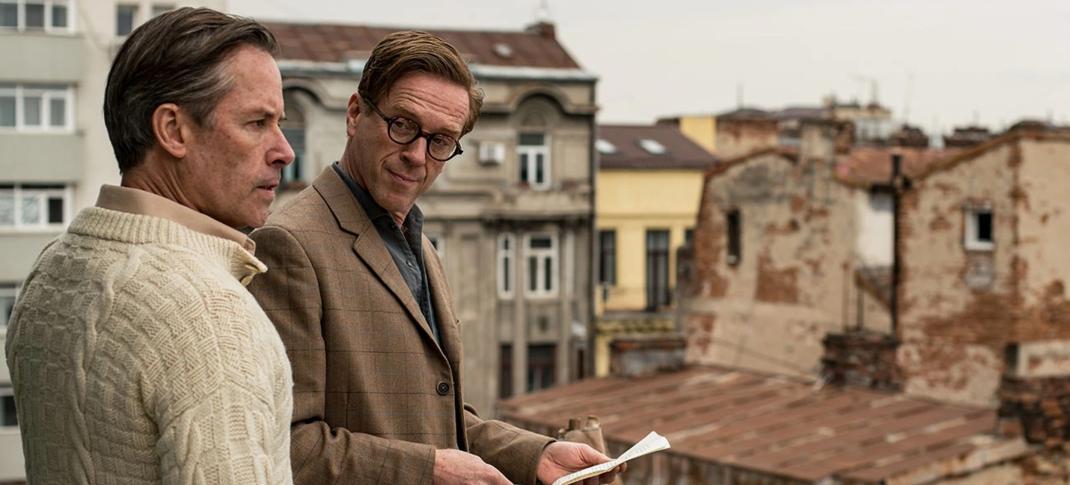 Picture shows: Guy Pearce and Damian Lewis in A Spy Among Friends