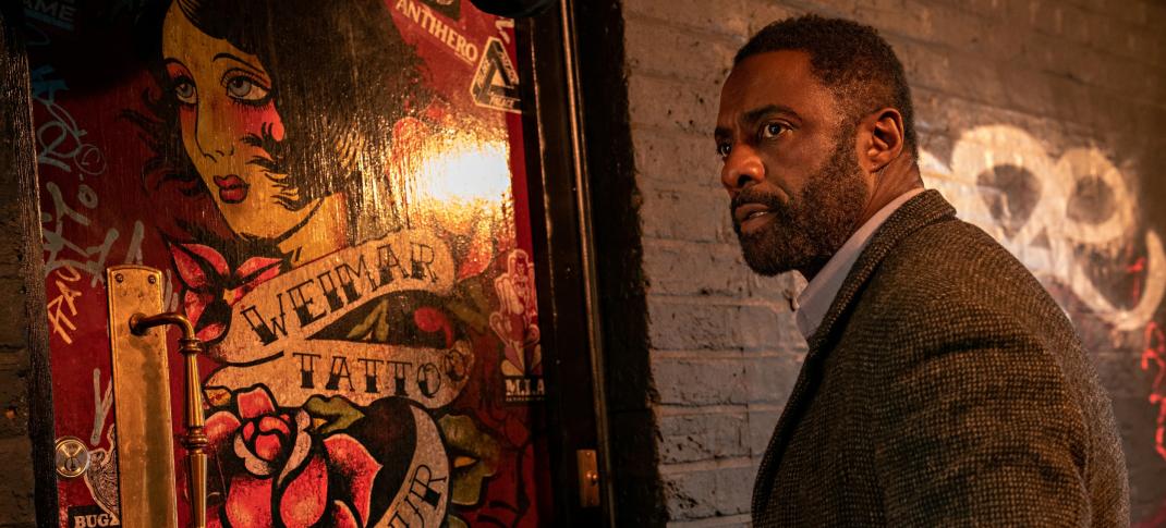 Picture shows: Idris Elba as John Luther in Luther: The Fallen Sun