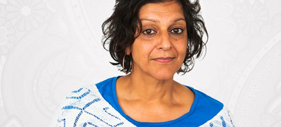 Pictures shows: Meera Syal as Mrs Sidhu in BBC4's 'Mrs. Sidhu Investigates'