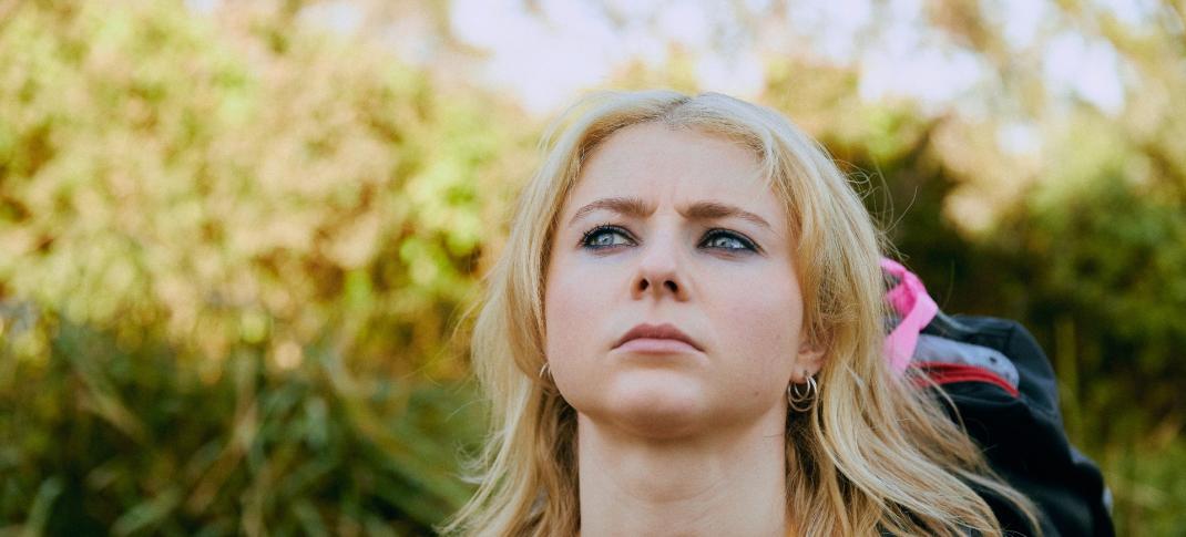 Thomasin McKenzie as Vivian in Totally Completely Fine